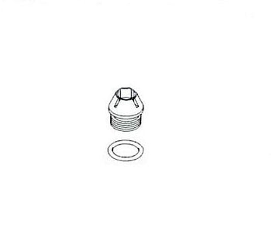 Haws 0005384011 Spout with O-ring for 5010 