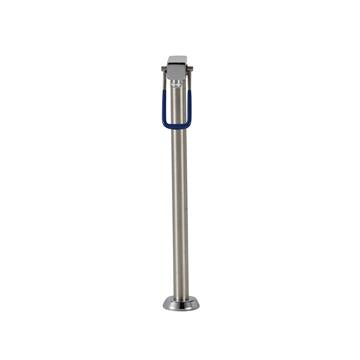 CHG KL26-5012 Encore Glass Filler, Deck Mount with 12" Riser, 1/2" NPT and Polished Chrome Plated Brass Finish, Retail Packaging