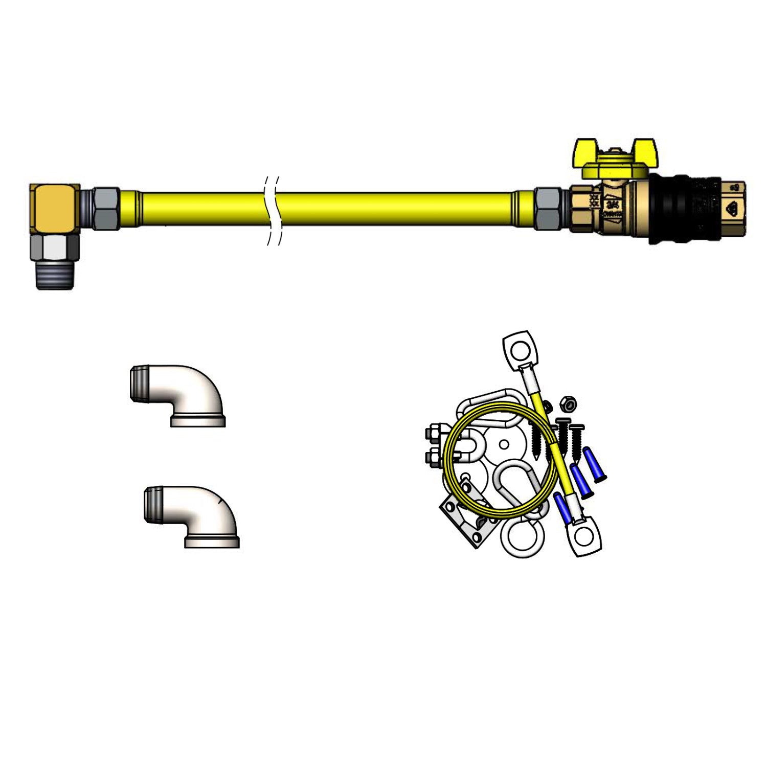 T&S Brass HG-4D-48G-SEL