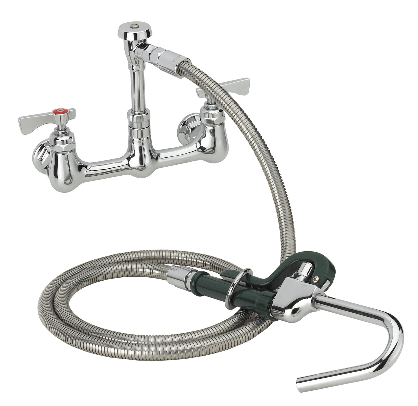 Krowne 20-108L. Royal Series 8" Center Wall Mount Pot Filler.