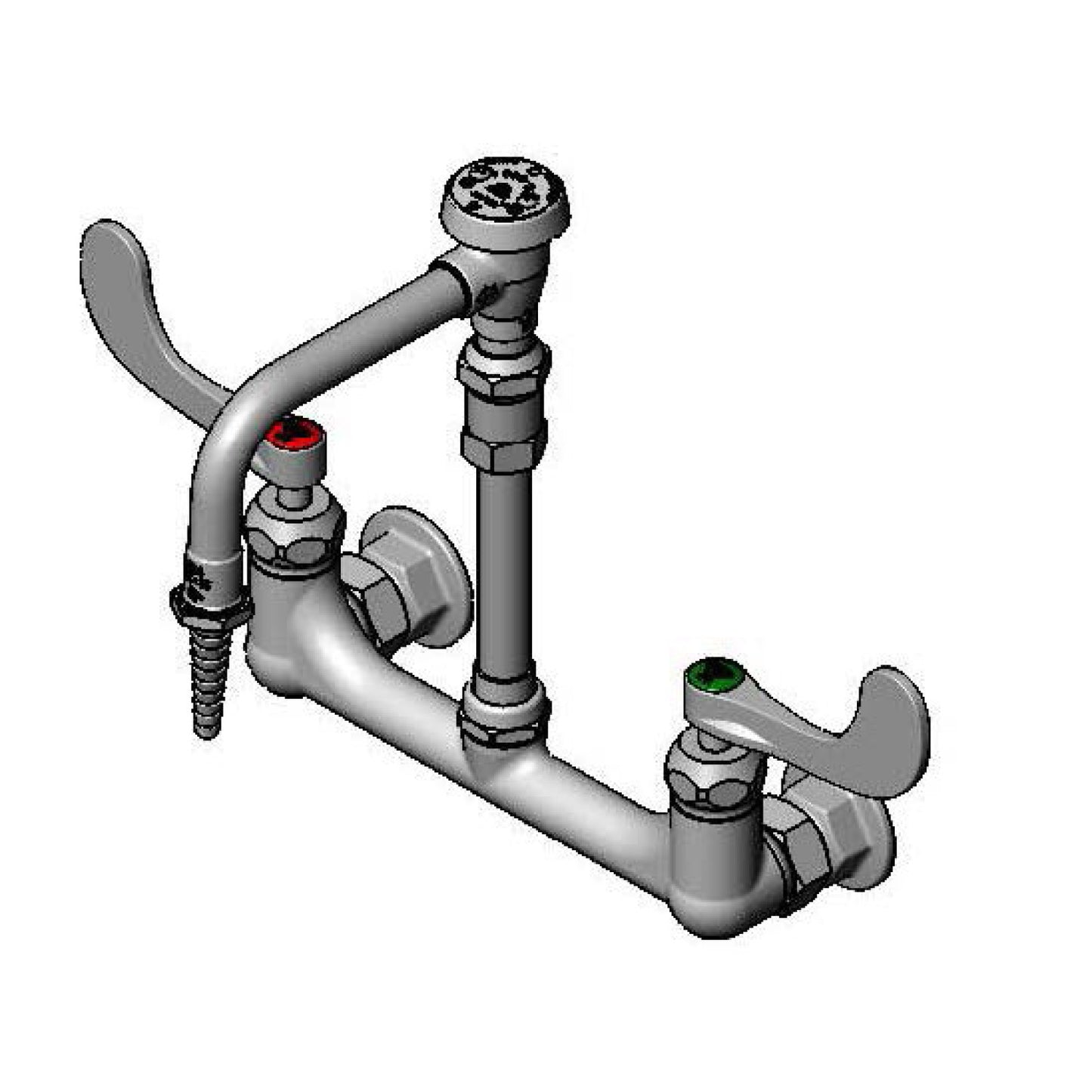 T&S Brass BL-5725-09CRWH4