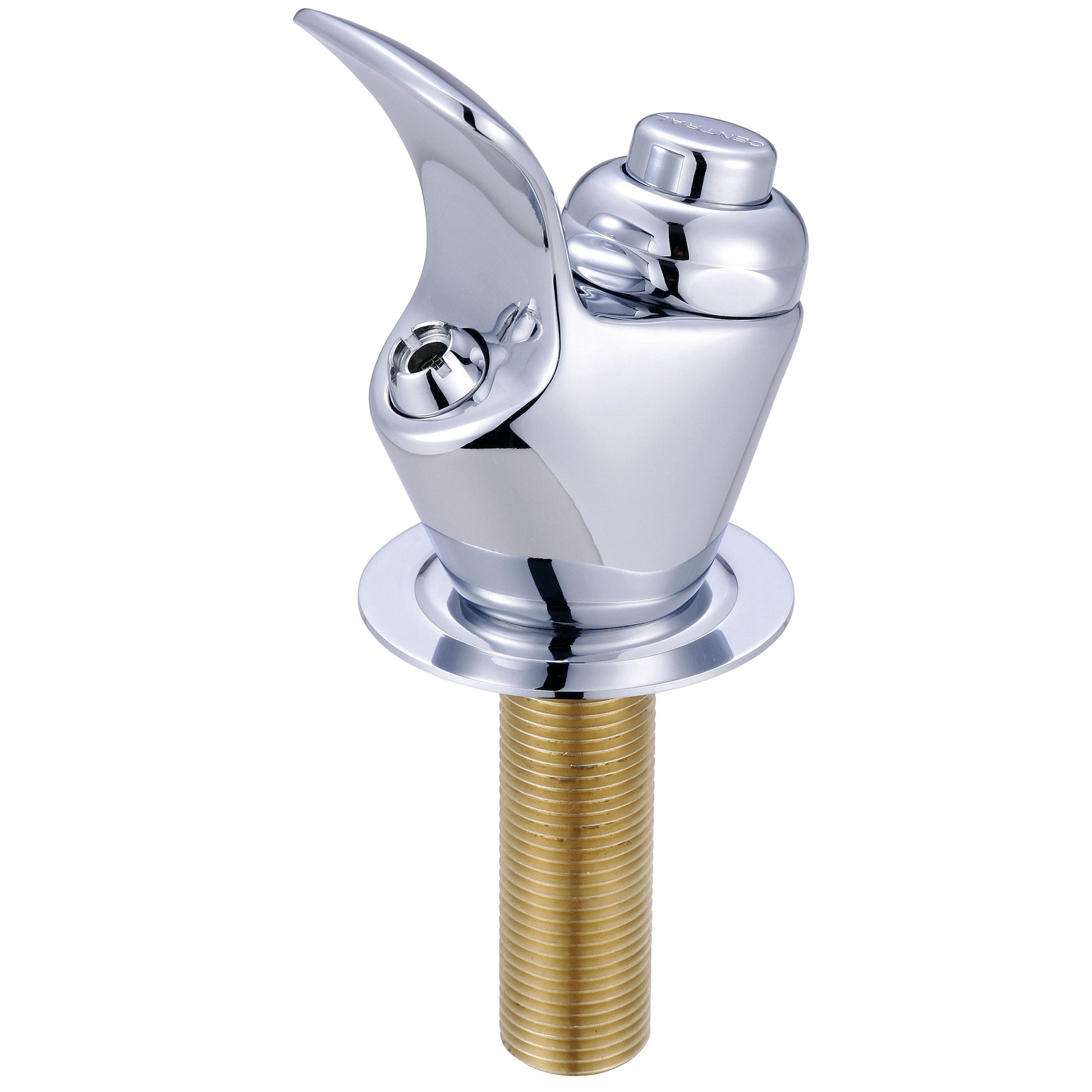 Central Brass 0360 Drinking-Bubbler Head 1/2" Male W/Flange-Pvd Pc