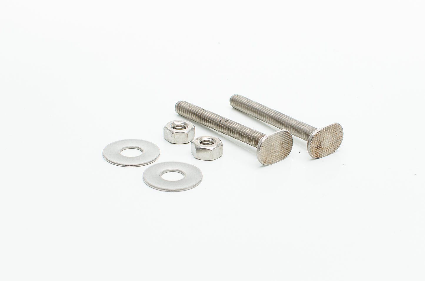 Pasco 100-SS. 1/4X2-1/4 SS CL BOLT SET.