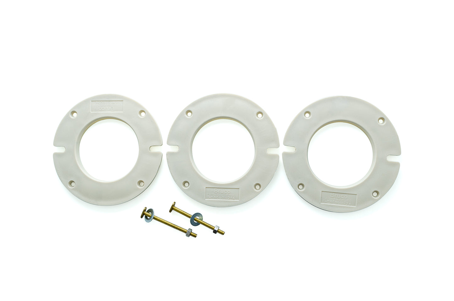 Pasco 1018-BR CLOSET FLANGE EXTEN Kit-BRASS BOLTS