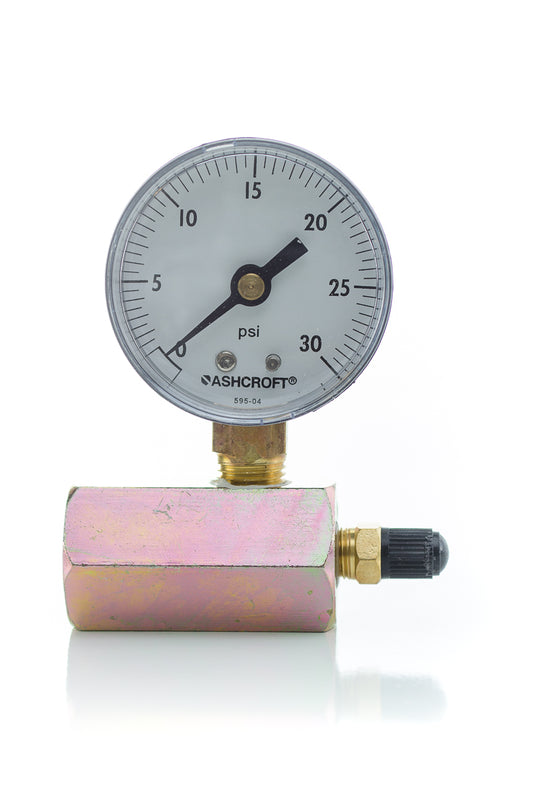 Pasco 1427-A 30# AIR TEST GAUGE,ASHCROFT