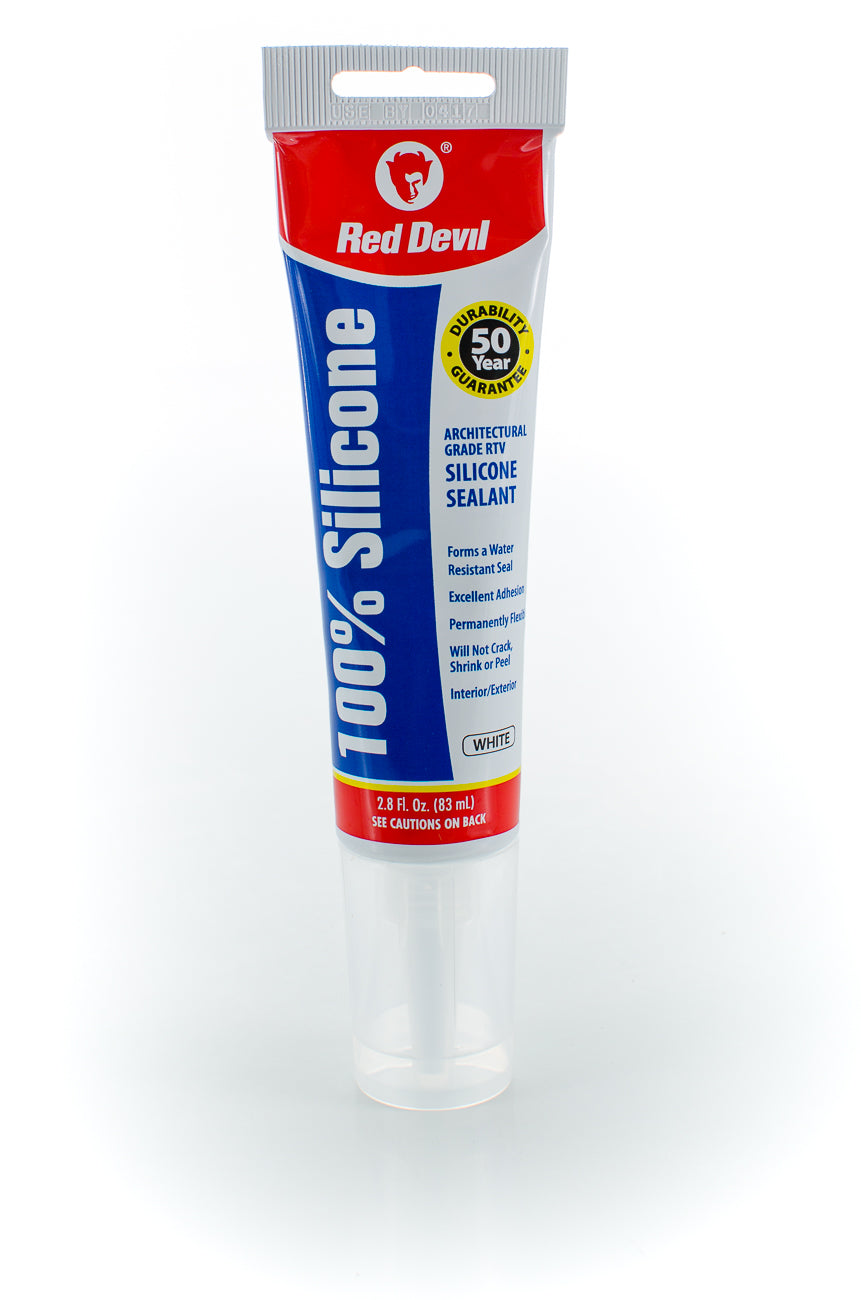 Pasco 1708 3oz.WHITE SILICONE SEALANT