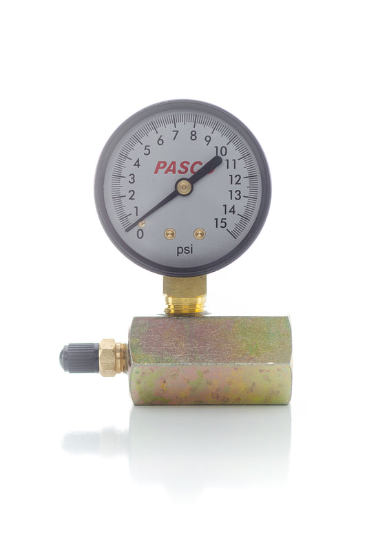 Pasco 1726-10G 1/10-15# AIR TEST GAUGE