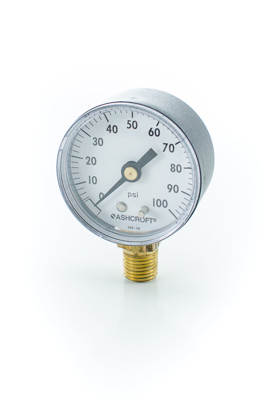 Pasco 1729-A 2" 100# PRESSURE GAUGE