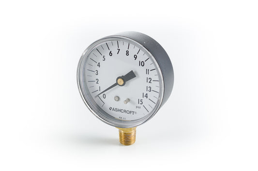 Pasco 1738-A 2-1/2" 15# PRESSURE GAUGE