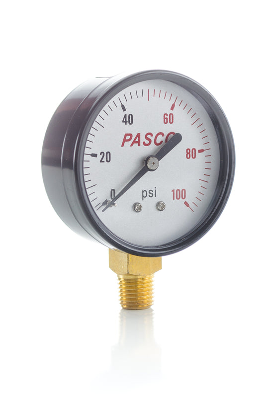 Pasco 1741 2-1/2" 100# PRESSURE GAUGE