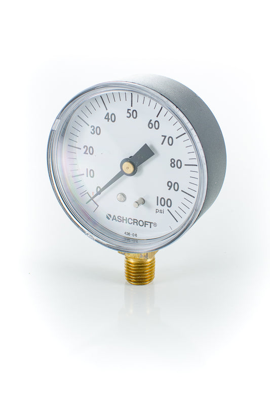 Pasco 1741-A 2-1/2" 100# PRESSURE GAUGE