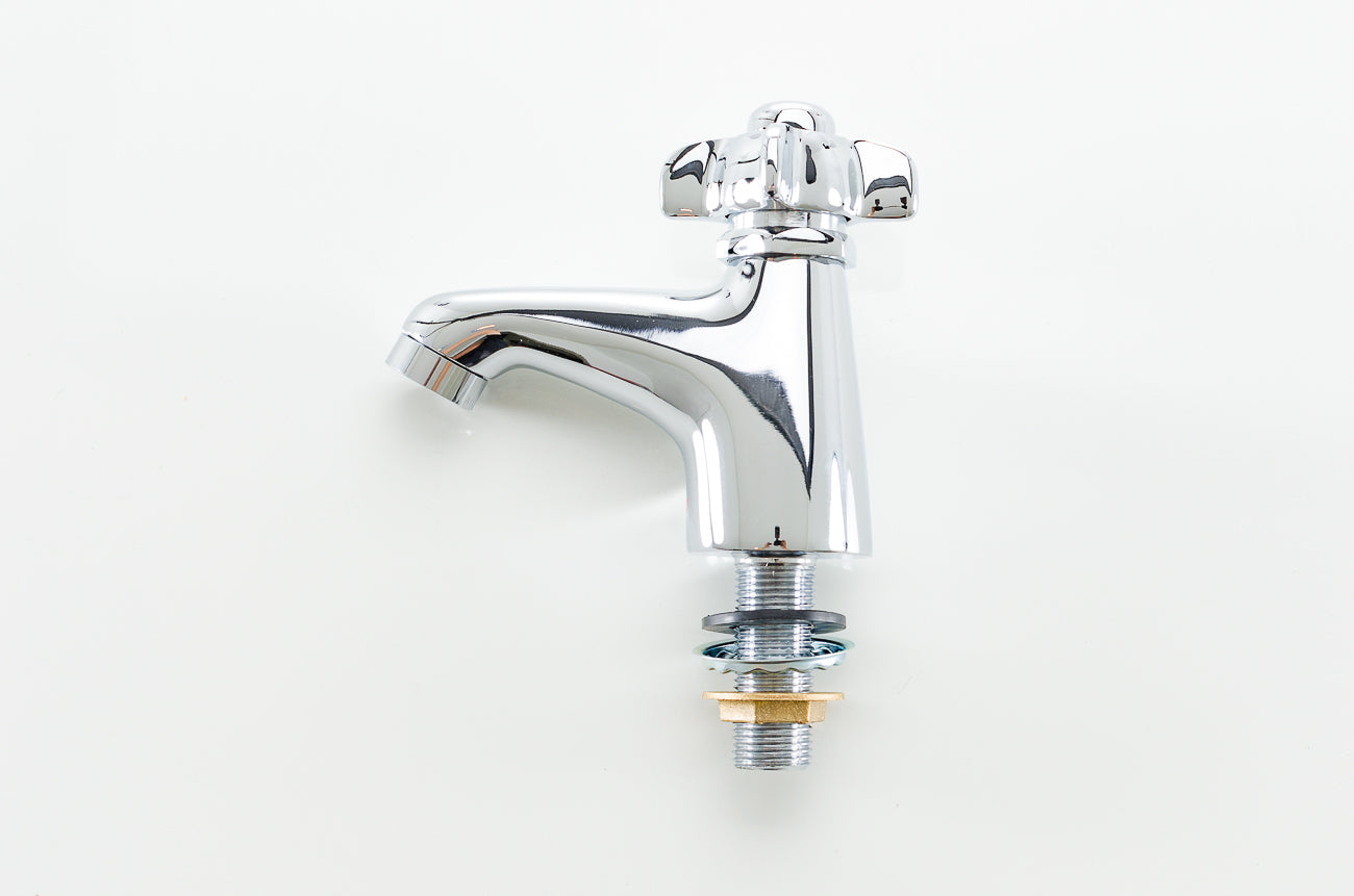 Pasco 21931 SELF-CLOSING LAV Faucet W/STAR HandLE