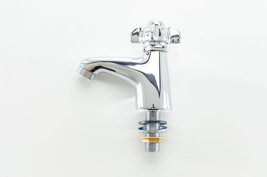 Pasco 21931 SELF-CLOSING LAV Faucet W/STAR HandLE