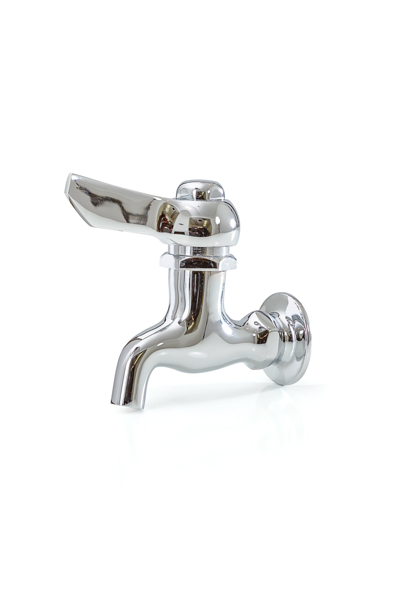 Pasco 21937 SELF-CLOSING Wall Faucet W/Lever HandLE