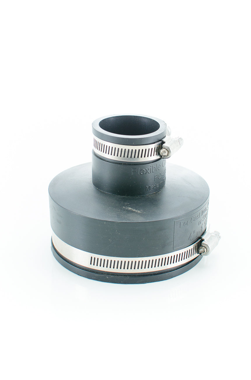 Pasco 56415 4" CI/PL to 1-1/2"CI/PL FLEX-CPLG