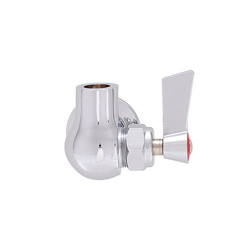 Fisher 2700 Single Wall Control Valve, Lever Handle, Rigid Outlet, Swivel Stem