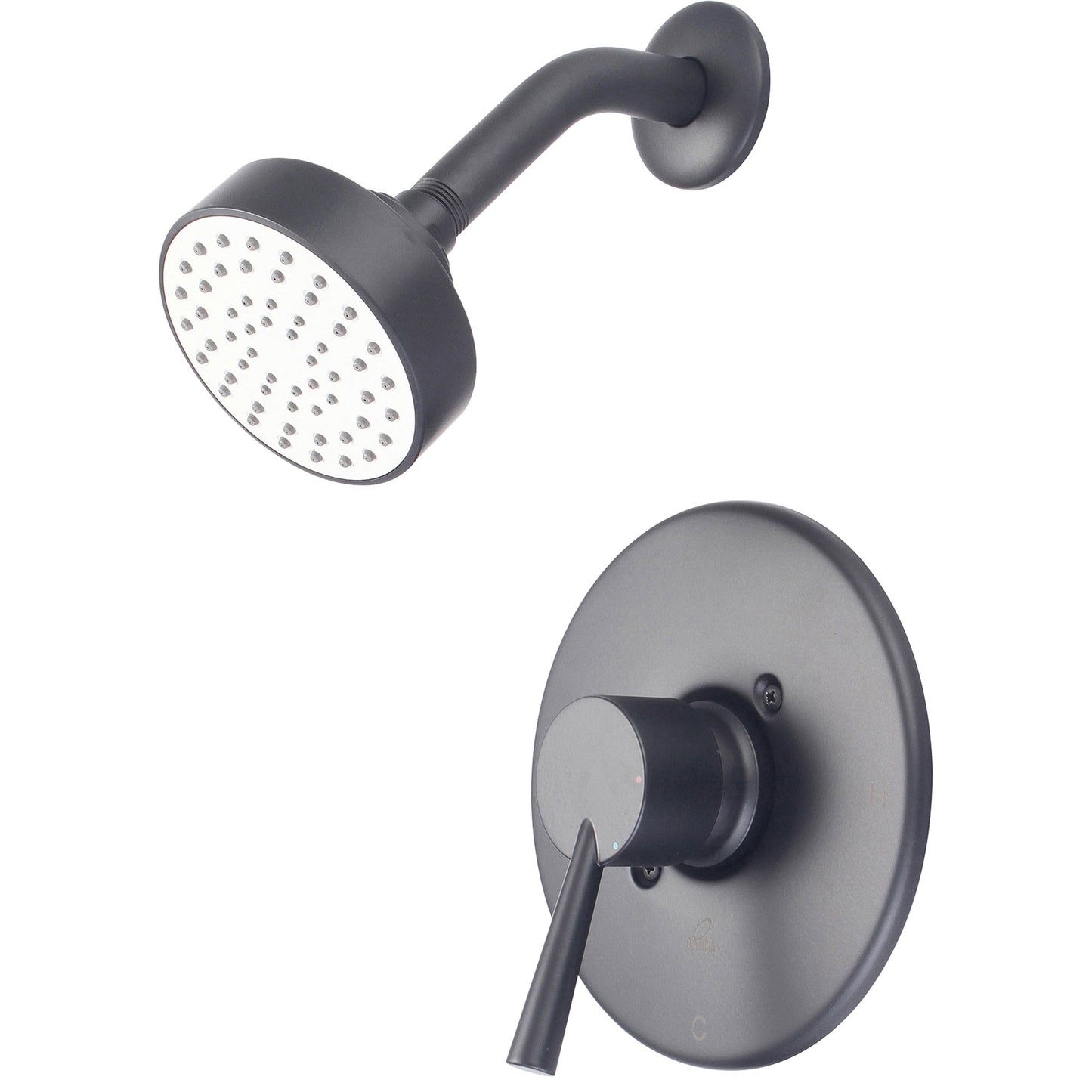 Olympia T-2372-MB SHOWER TRIM SET-LVR HDL SINGLE FUNC SHWR-MB